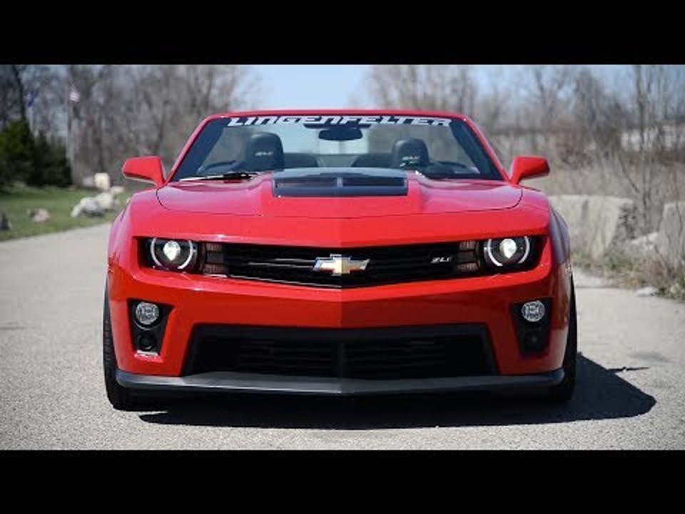Lingenfelter Camaro ZL1 Convertible (700+ HP) - WR TV Sights & Sounds