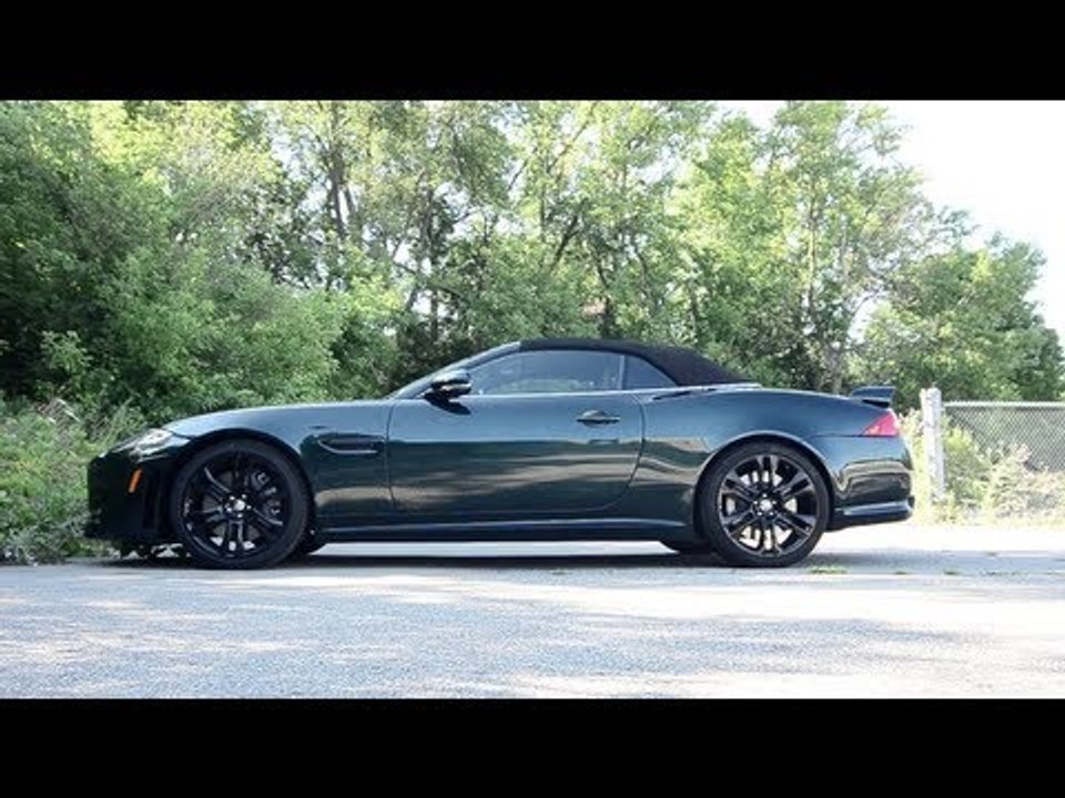 2012 Jaguar XKR-S Convertible - WINDING ROAD POV Test Drive