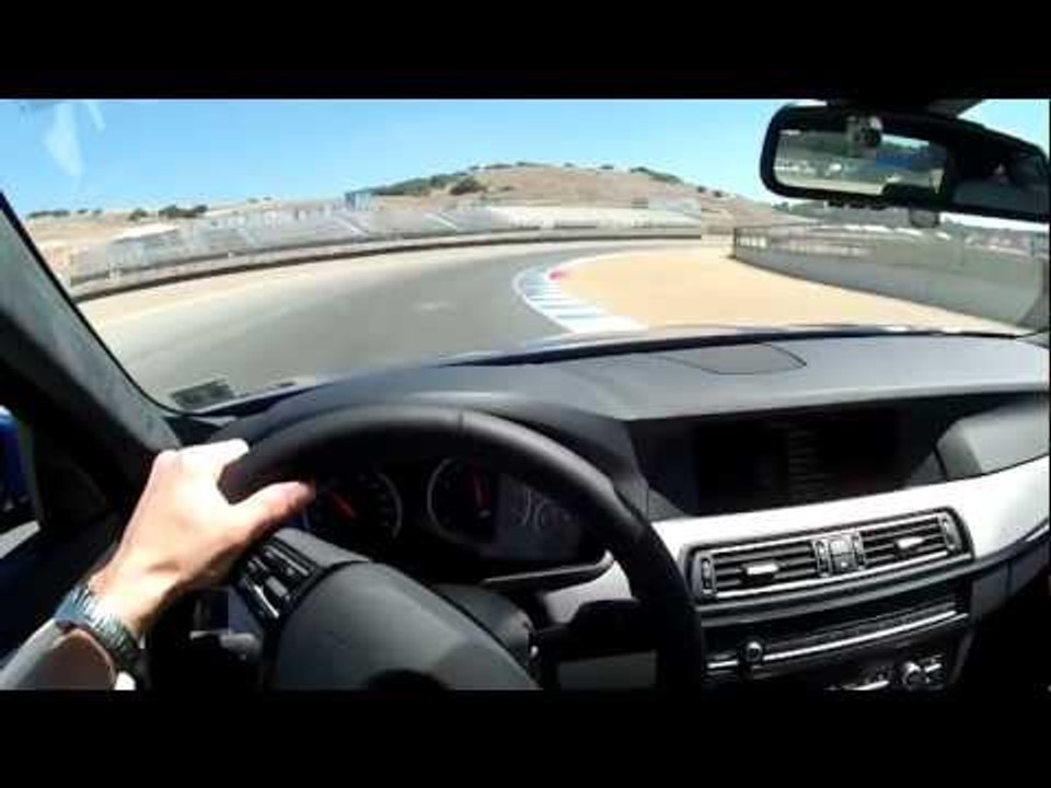2013 BMW M5 (manual) at Laguna Seca - WR TV POV Track Test