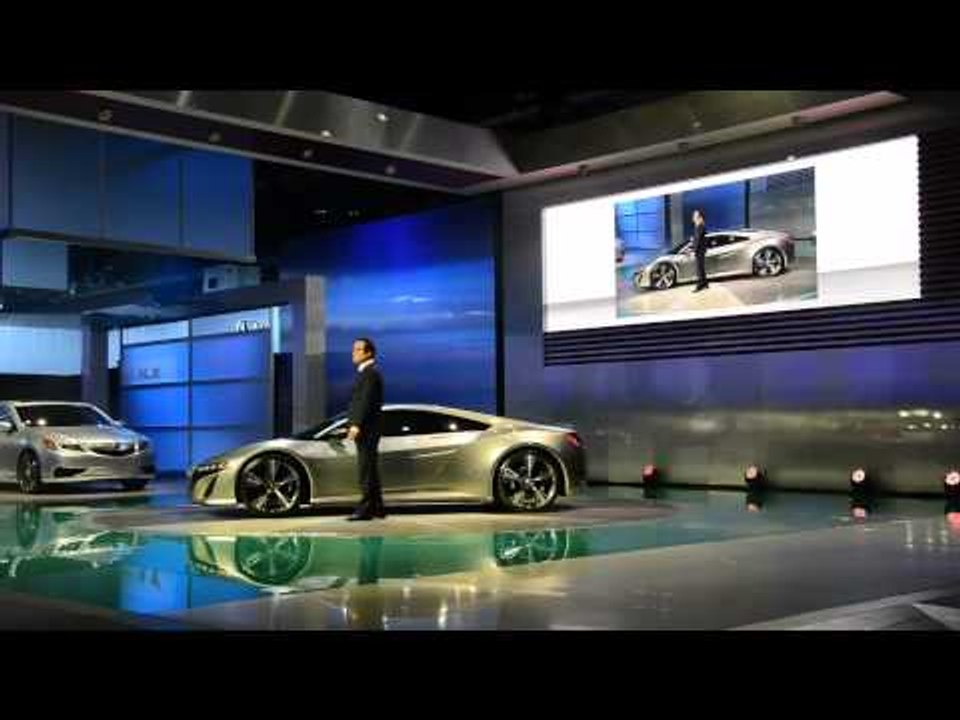 Acura NSX Concept, 2012 Detroit Auto Show - WINDING ROAD Video