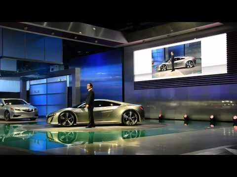 Acura NSX Concept, 2012 Detroit Auto Show - WINDING ROAD Video