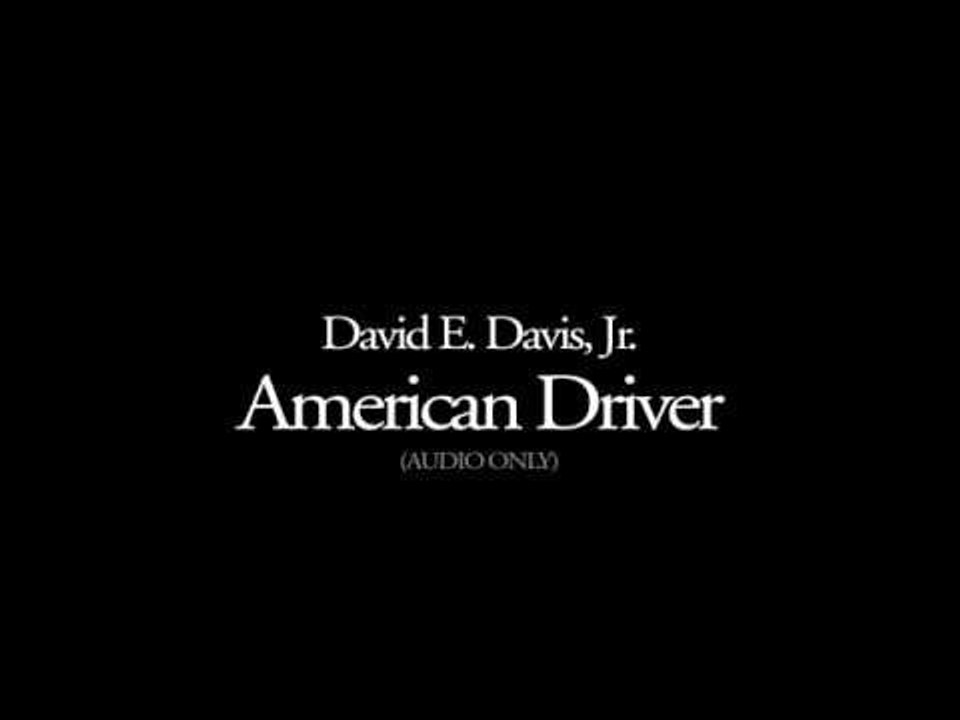 David E. Davis, Jr. - American Driver - 12/08