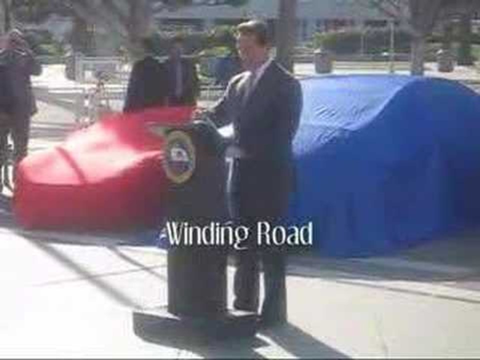 Governator at L.A. Auto Show from WINDING ROAD MAGAZINE