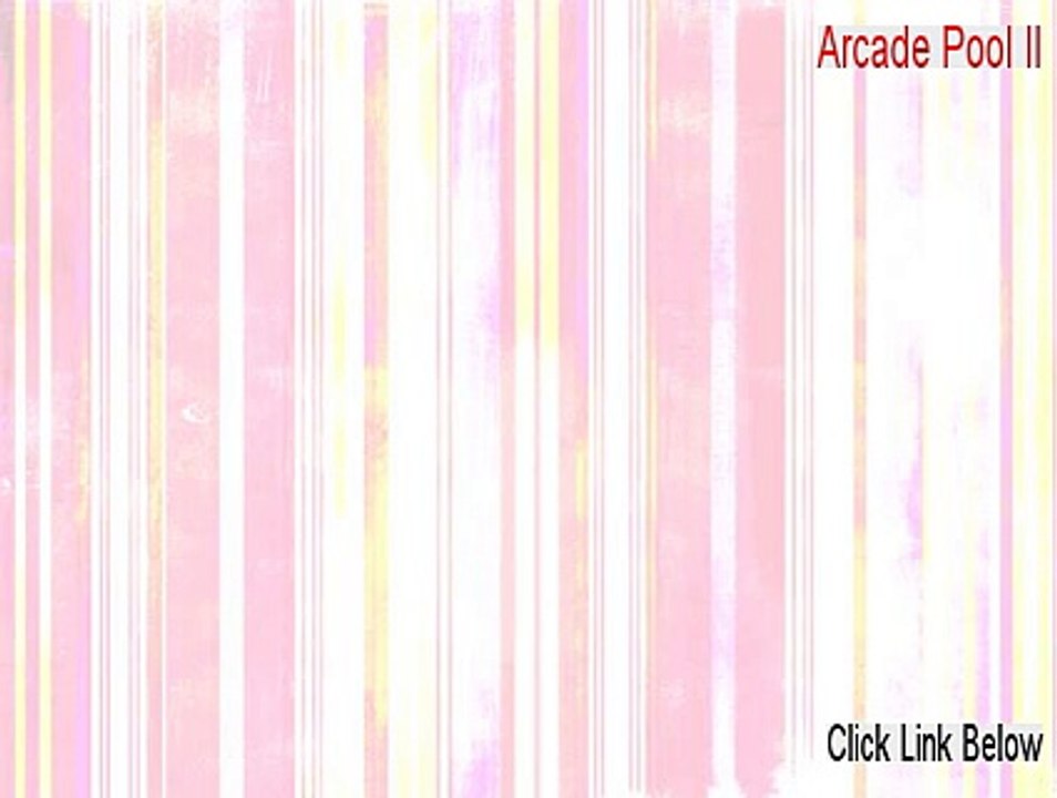 Arcade Pool II Cracked - Download Now