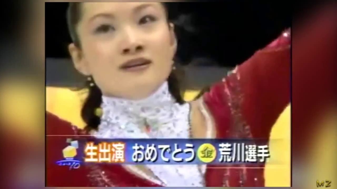 Shizuka Arakawa 2006　金メダル　News10スタジオ生出演