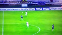 Elias la picó para golazo de Corinthians ante Once Caldas en la Copa Libertadores (VIDEO)