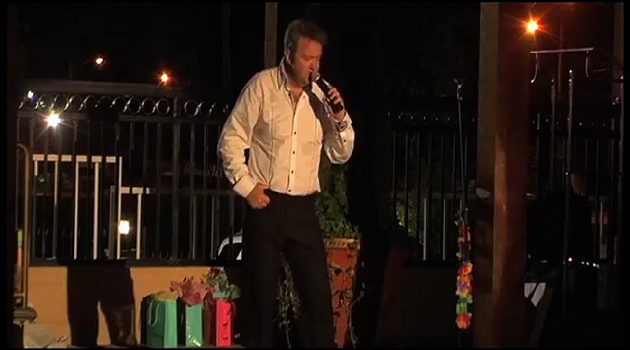 Colin Paul sings I'll Remember You at the 2011 Days Inn Pool Part at Elvis Week