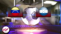 Highlights Amistoso. Venezuela vs Honduras