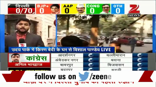 Counting of votes begins for Delhi assembly election