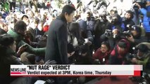 Verdict hearing for former Korean Air VP to be held Thursday