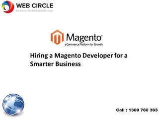 Hiring a Magento Developer for a Smarter Business