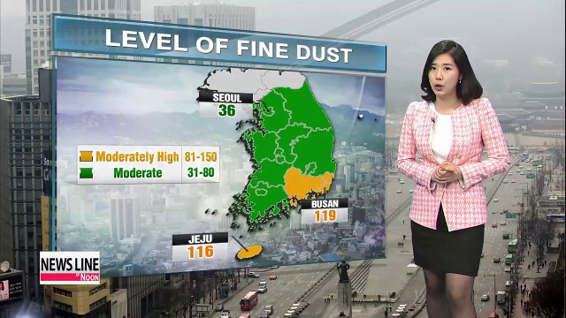 Chillier today, sunny skies