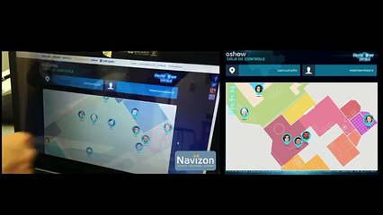 Navizon Indoor Triangulation System RTLS at Big Brother Brasil 2014 using Wi-Fi Tags