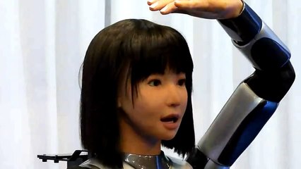 HRP-4C Female Robot Dances, Sings, Frightens - HOT!