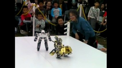 Korean Robot Gladiators Final Battle 2012 - So Amazing!
