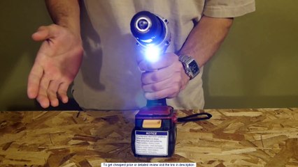 Harbor Freight Chicago Electric 18 Volt Hammer Drill Review