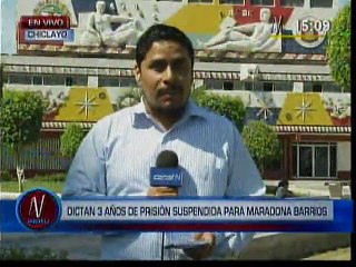 ‘Maradona’ Barrios fue condenado a más de 3 años de prisión suspendida