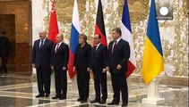 Nach nächtlichem Verhandlungsmarathon in Minsk Ergebnis in Sicht