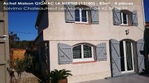 A vendre - maison - GIGNAC LA NERTHE (13180) - 4 pièces - 83m²