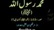 Muhammad Rasool Allah (Swallallahu Alaihi Wa Sallam): Muhammad Rasool Allah (Swallallahu Alaihi Wa Sallam) Kaun Hain?: Part 1/15
