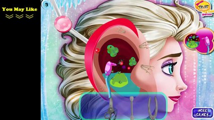 ▐ ╠╣Đ▐►  Doctor games - Elsa Ear Emergency treatment game