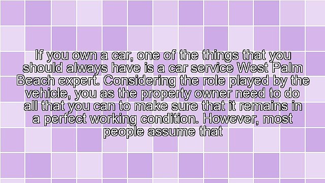 The Advantages Of Hiring Car Service West Palm Beach Experts