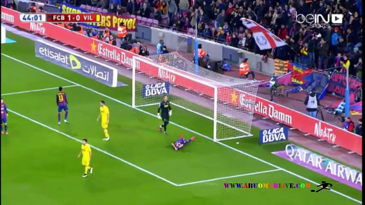 مشاهده اهداف كأس ملك إسبانيا: برشلونة 3-1 فياريال