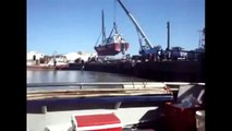 Crane accidents caught on tape 2013 Fail accident 2013 Yacht accident yacht fail ship fail