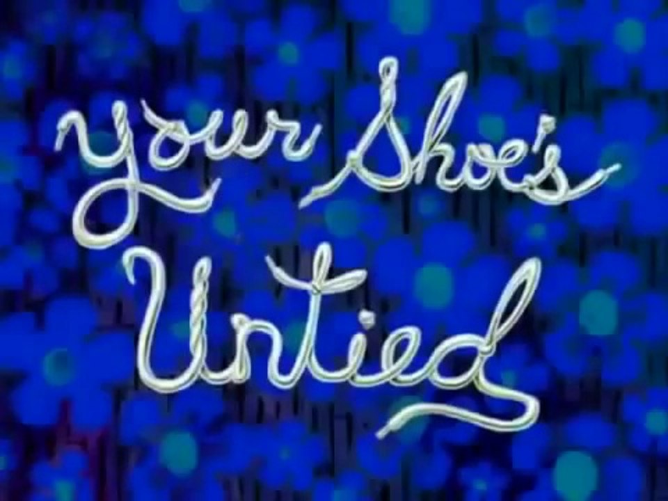SpongeBob SquarePants:Your Shoe's Untied Sped Up