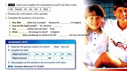 New Headway (Beginner - Unit 7)