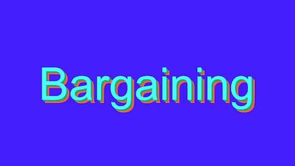 How to Pronounce Bargaining