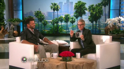 Ricky Martin on His Saucy Instagram Photos