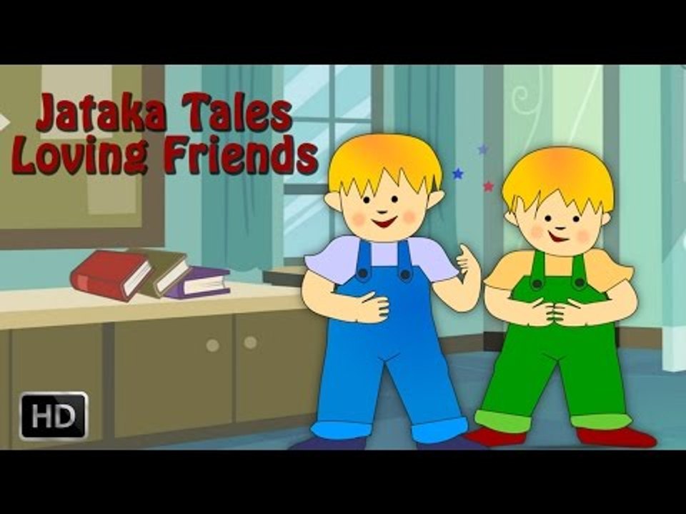 Jataka Tales - Loving Friends - Moral Stories for Children - Animated Cartoons/Kids