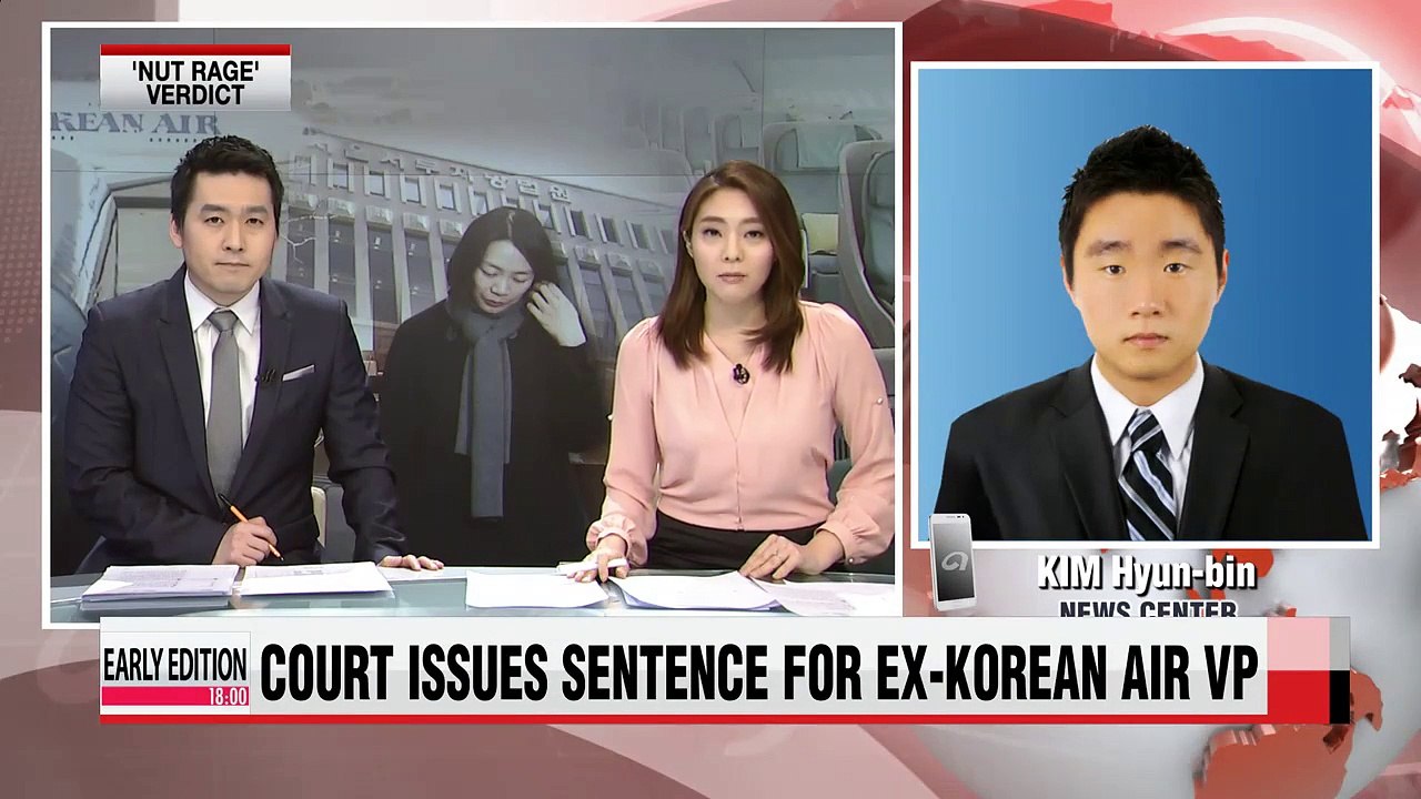 Former Korean Air VP gets a year of jail time for 'nut rage' incident