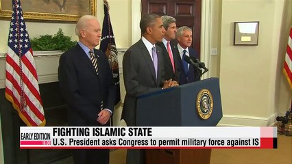U.S. President asks Congress for permission to use military force against IS