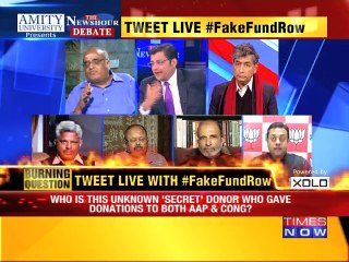 The Newshour Debate: Who's the secret donor? - 2