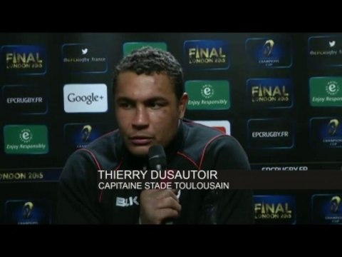 RUGBY - CE - ST: Dusautoir «On a pas été assez fort»