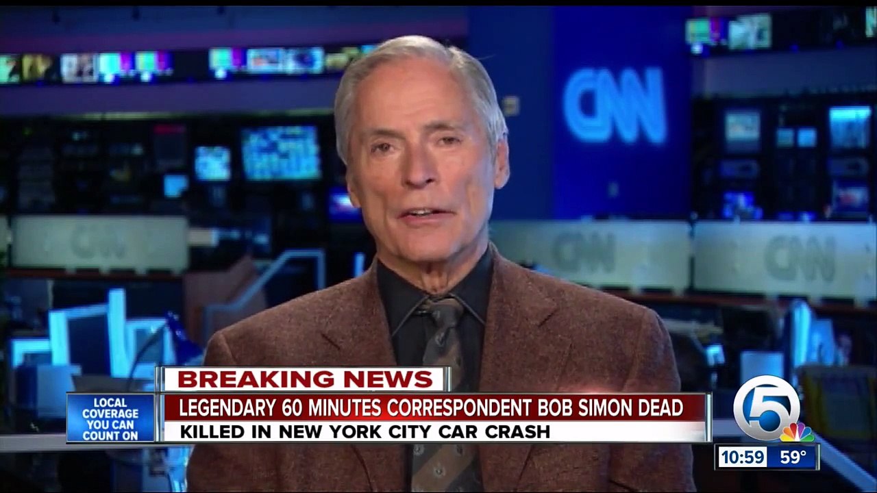 Legendary 60 minutes correspondent Bob Simon dead
