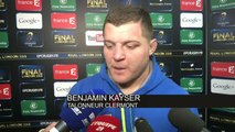 RUGBY- CE - CLERMONT - Kayser : «sous pression en 1e mi-temps»