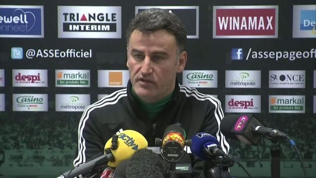 FOOT - L1 - ASSE - Galtier : «On va jouer la meilleure équipe du championnat»