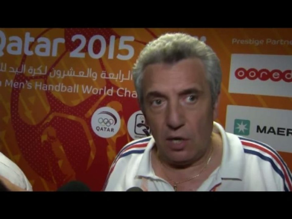 HAND - CHM (H) - BLEUS - Onesta : «Pas admiratif du Qatar»