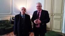 Hommage de Gilles Catoire et Mohamed Ghafir à Roger Hanin inhumé en Algérie, pays de son enfance