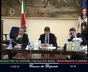 Roma - Fisco, Casero: "Governo chiederà proroga 6 mesi per delega" (11.02.15)