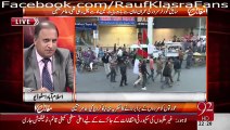 Rauf Klasra Blasted PPP and PMLN Government on Silence of Baldia Incident