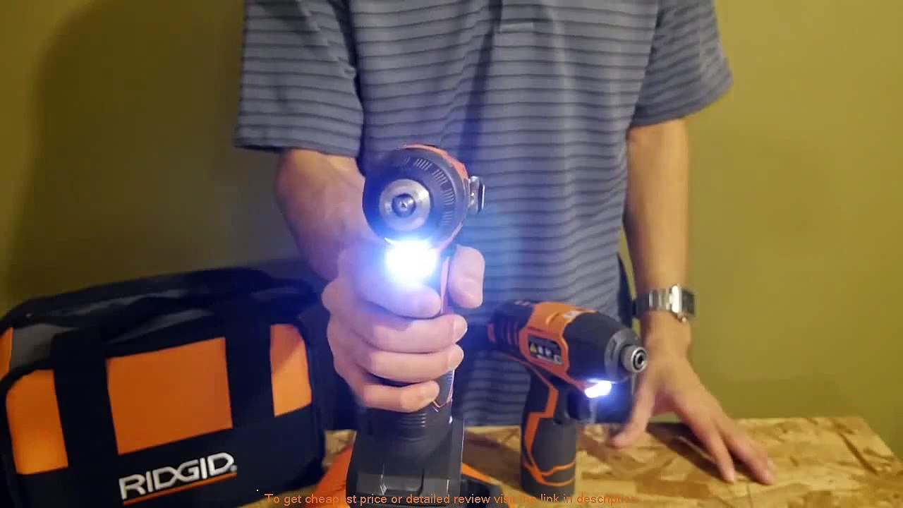 Ridgid $99 12v Drill - Impact Driver Combo Kit R9000K Review