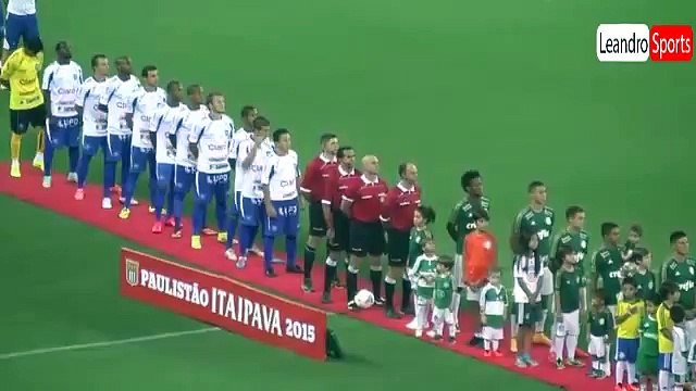 Palmeiras 3 x 0 Rio Claro, Melhores Momentos - Paulistão 11_02_2015‬
