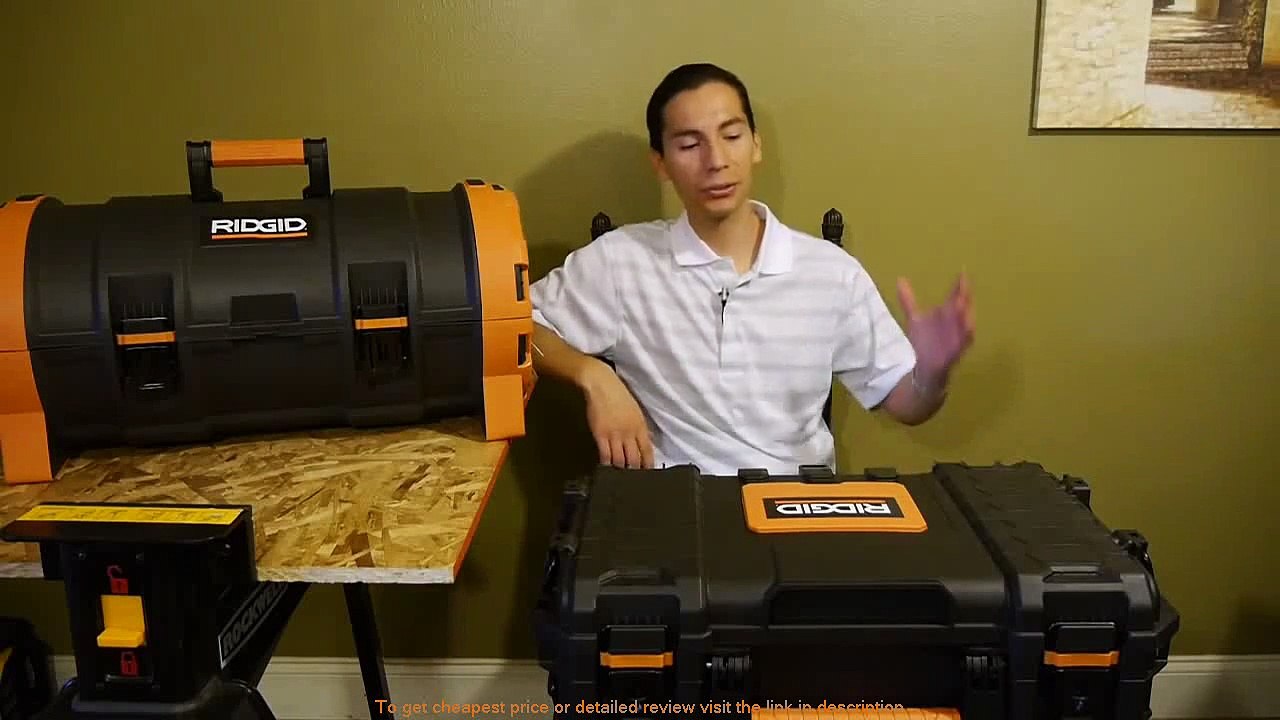 Ridgid 22- Professional Tool Storage System & 25- Tool Tube Overview