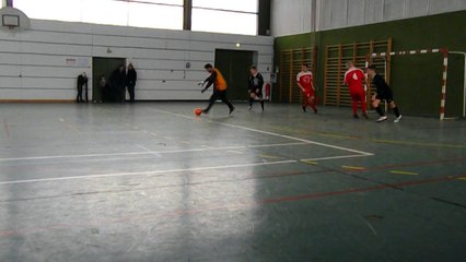 COUPE REGIONALE FUTSAL .E F AUBUSSON - A S TREIGNAC- But de Jordan Roussat