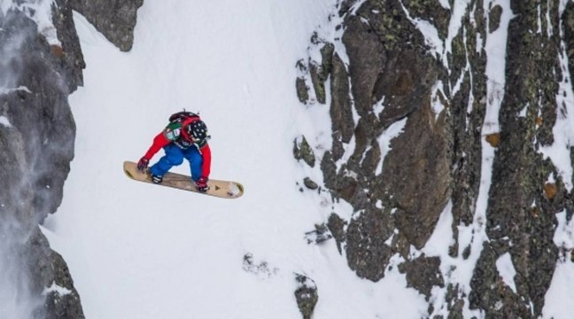 Snowboard - FWT 2012 Chamonix - Aurélien Routens