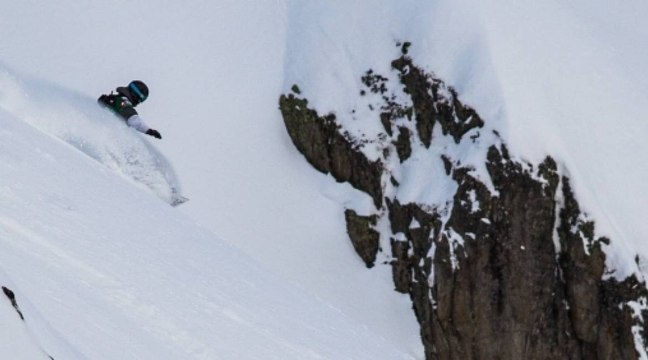 Snowboard - FWT 2012 Chamonix - Shannan Yates